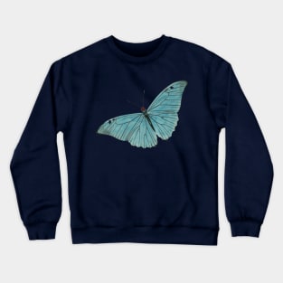 Vintage Butterfly Pattern Crewneck Sweatshirt